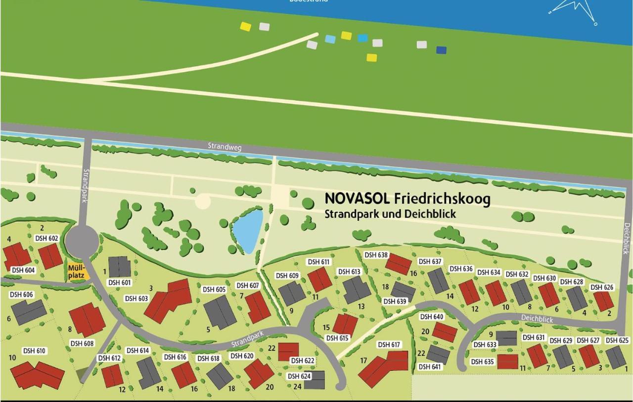 Вилла Friedrichskoog-Deichblick 5 Экстерьер фото